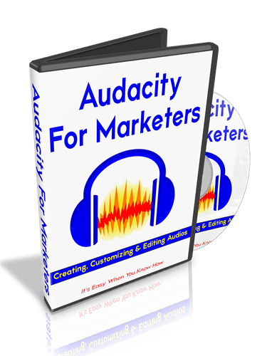Audacity For Marketers dvd case image