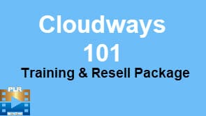 Cloudways 101 training and resell package.